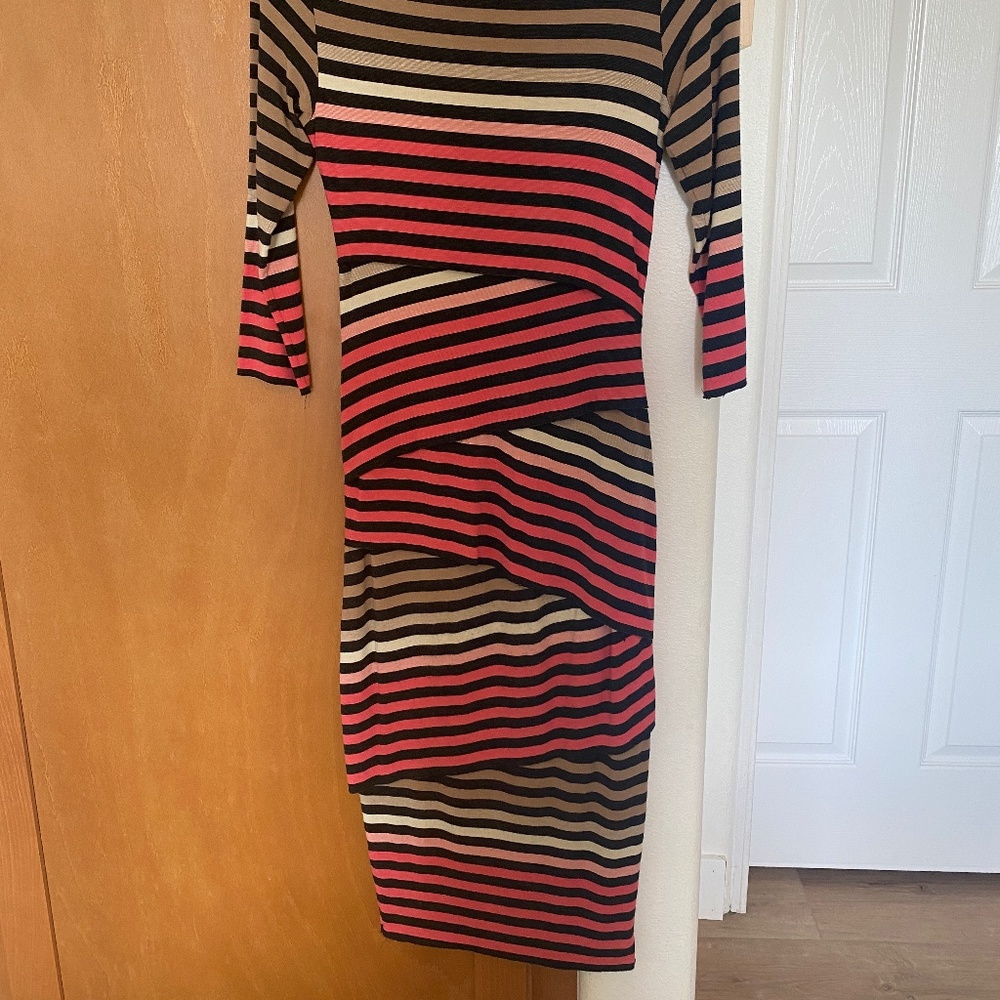 Bailey/44 Anthro Striped Knit Zig Zag Dress - Size XS - Picture 8 of 8